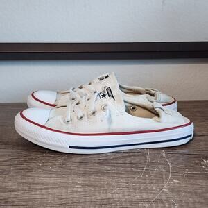 Converse Chuck Taylor All-Star Shoreline Women's Slip-On Shoes Size 7.5 White